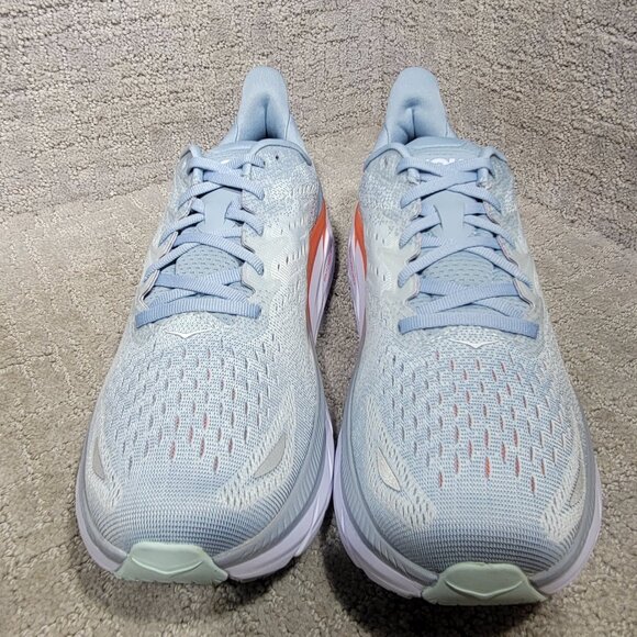 Hoka One One Clifton 8 Women's Size US 10.5B Blue Fog Athletic Running Sneakers. - Picture 2 of 14